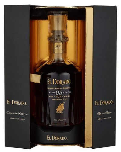 El Dorado 1998 Rum / 25 Year Old Single Traditional Blended Rum