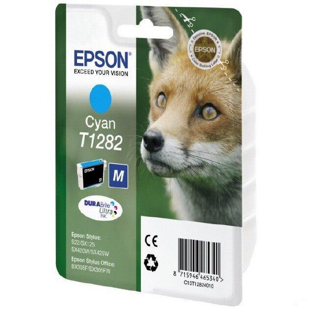 Epson C13T12824011/T1282 Ink cartridge cyan. 175 pages 3.5ml for Epson - Image 1