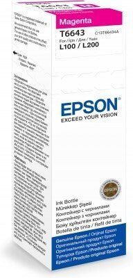 Epson C13T66434A/T6643 Ink bottle magenta. 6.5K pages 70ml for Epson L - Image 1
