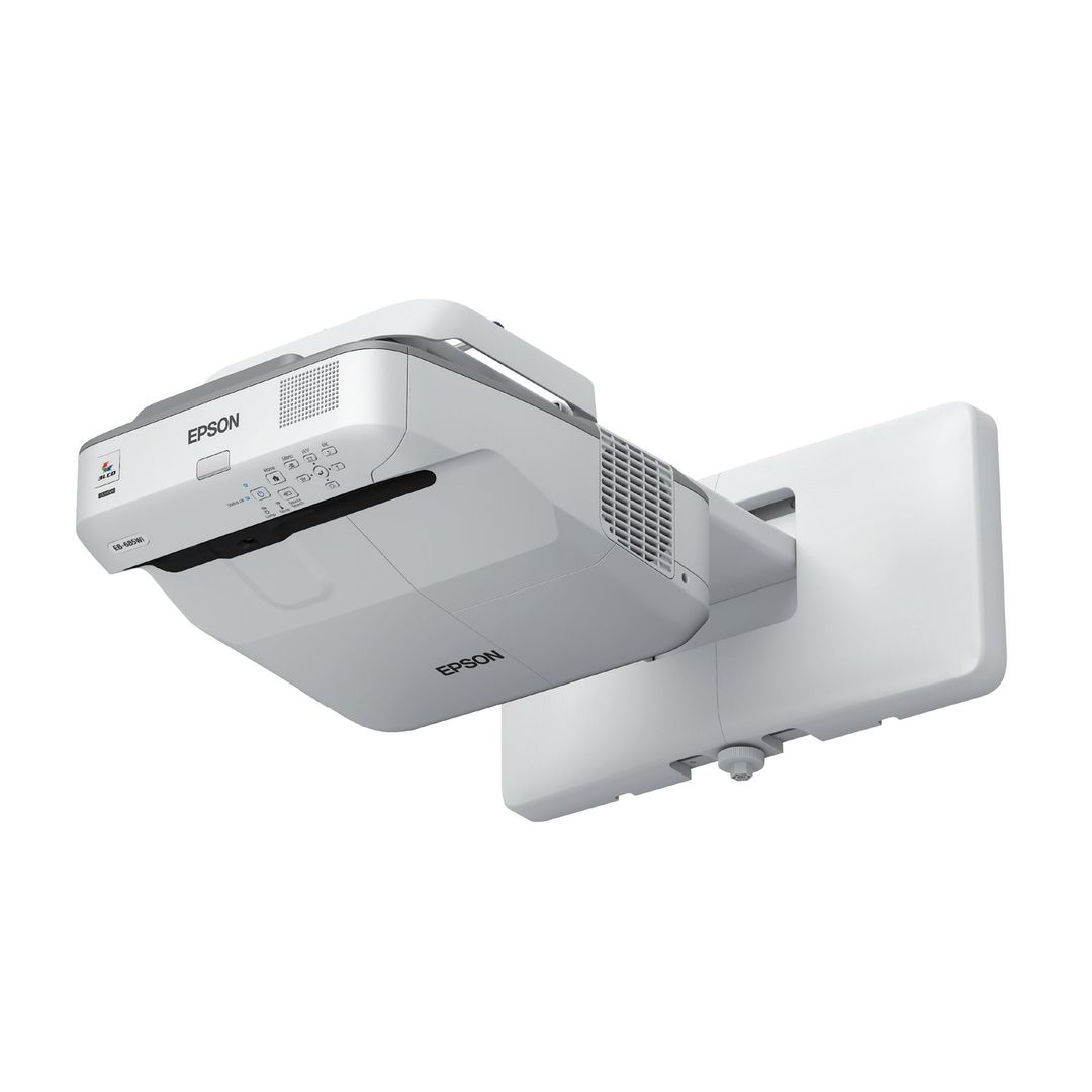 Epson EB-685Wi Ultra short throw projector 3500 ANSI lumens 3LCD WXGA (1280x800) Grey White - Image 1