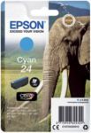 Epson Elephant Singlepack Cyan 24 Claria Photo HD Ink