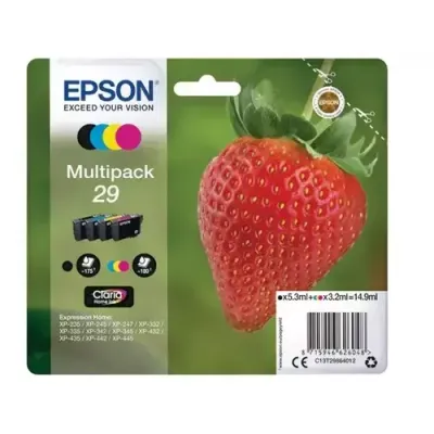 Epson C13T29864022/29 Ink cartridge multi pack Bk.C.M.Y Blister Radio - Thumbnail 2