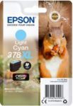 Epson Squirrel Singlepack Light Cyan 378XL Claria Photo HD Ink - Image 1