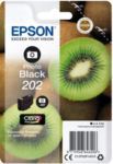 Epson Kiwi Singlepack Photo Black 202 Claria Premium Ink