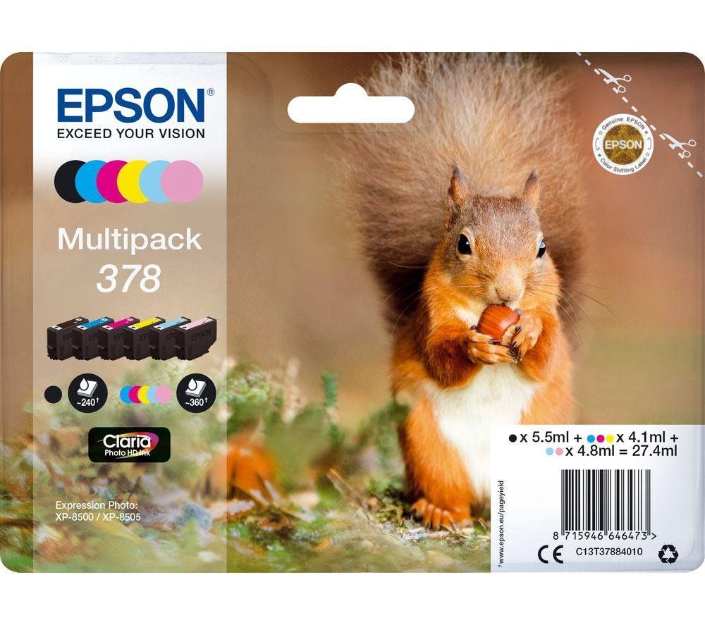Epson C13T37884010/378 Ink cartridge multi pack Bk.C.M.Y.LC.LM 5.5ml 5 - Image 1