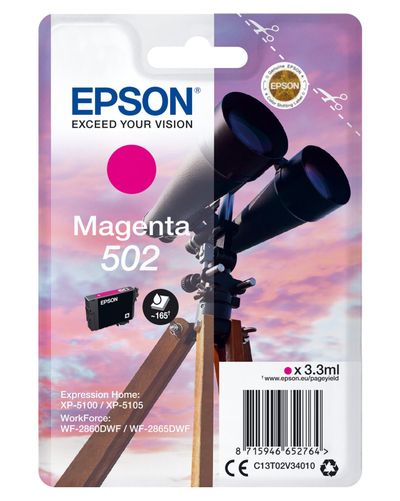 Epson Singlepack Magenta 502 Ink