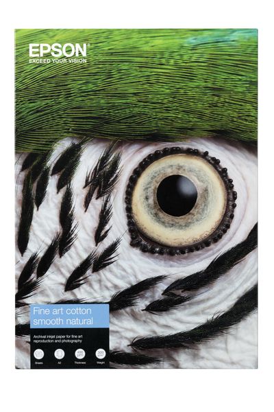 Epson Fine Art Cotton Smooth Natural A4 25 Sheets