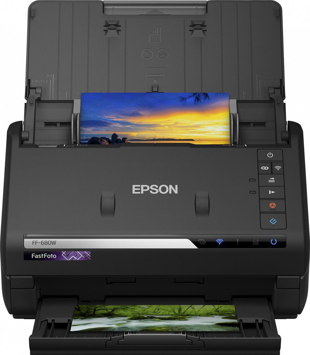 Epson FF-680W Sheet-fed scanner 600 x 600 DPI A4 Black - Image 1