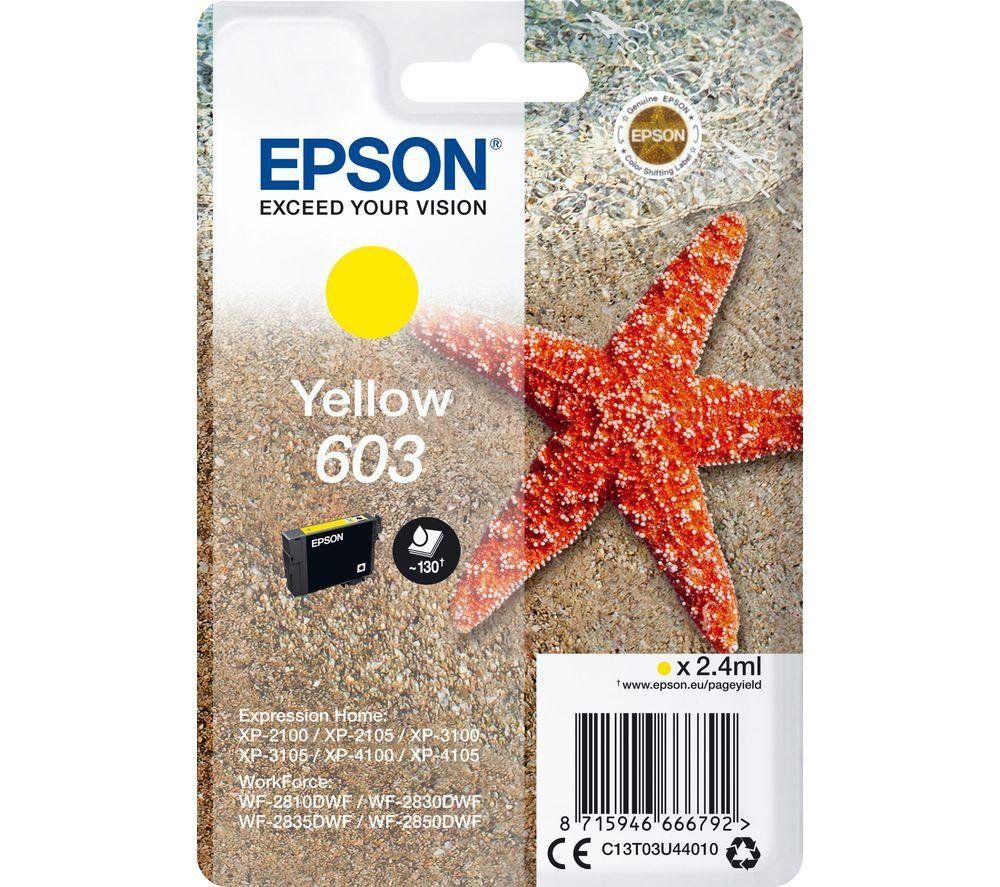Epson C13T03U44010 ink cartridge 1 pc(s) Original Standard Yield Yellow - Image 1