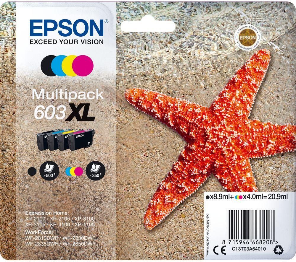 Epson C13T03A64010 ink cartridge 1 pc(s) Original High (XL) Yield Black Cyan Magenta Yellow - Image 1