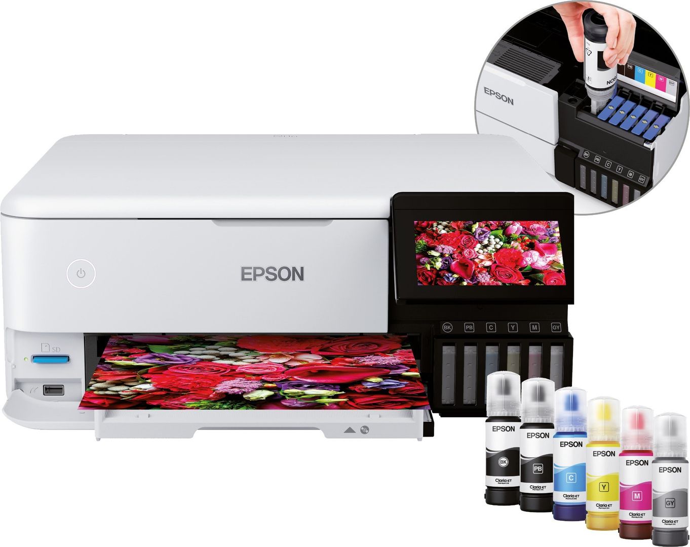 Epson EcoTank ET-8500 Inkjet A4 5760 x 1440 DPI 32 ppm Wi-Fi - Image 1