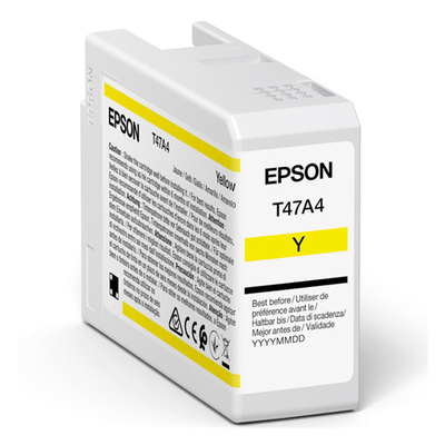 Epson C13T47A400/T47A4 Ink cartridge yellow 50ml for Epson SC-P 900 - Thumbnail 3