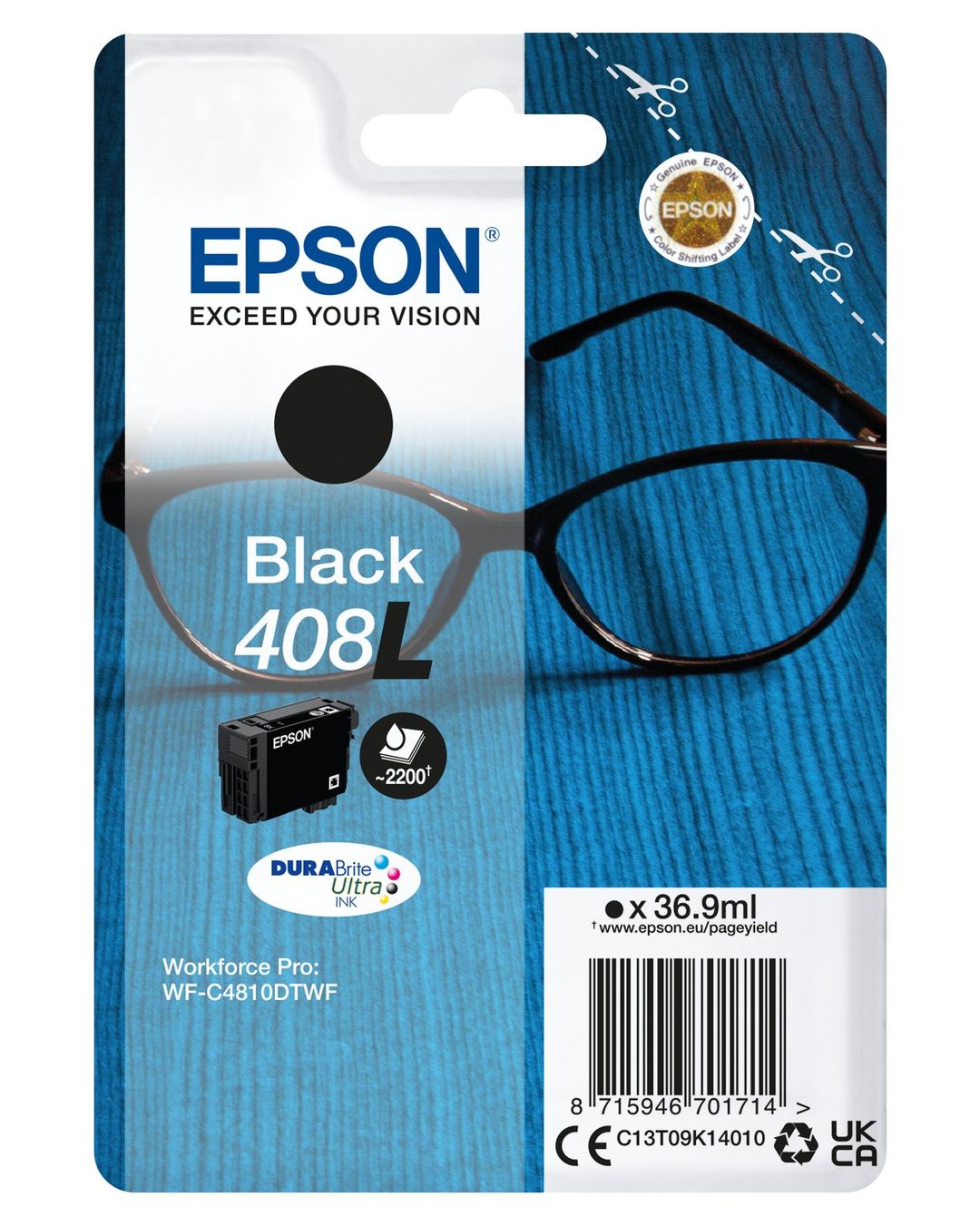 Epson C13T09K14010 ink cartridge 1 pc(s) Original Standard Yield Black - Image 1