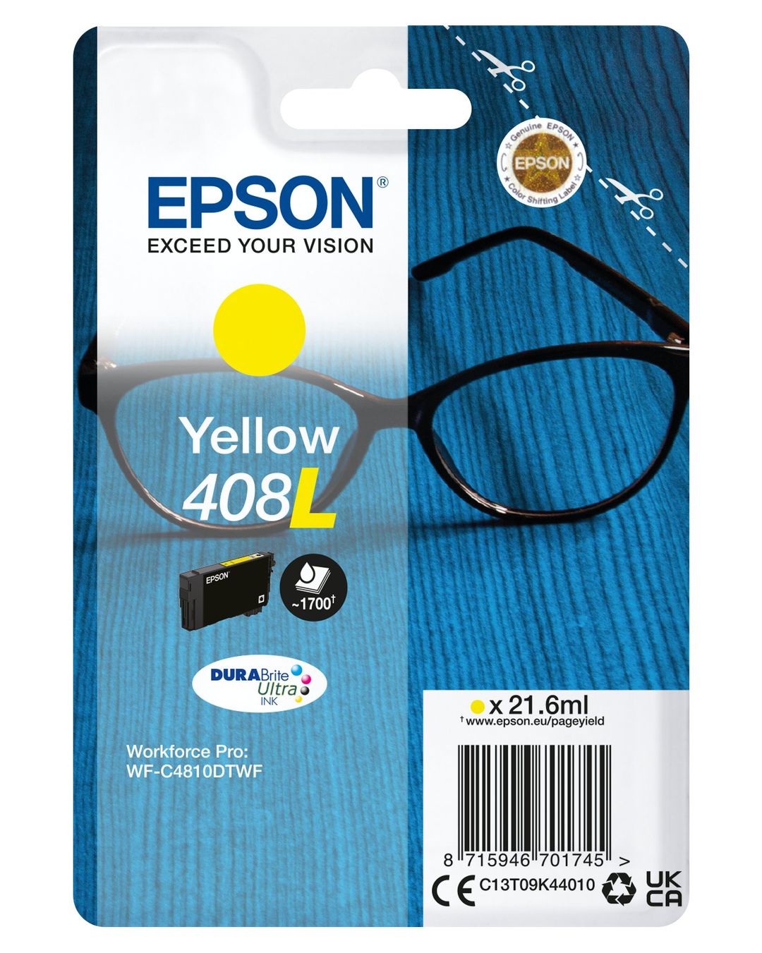 Epson C13T09K44010 ink cartridge 1 pc(s) Original High (XL) Yield Yellow - Image 1