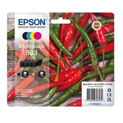 Epson C13T09Q64010/503 Ink cartridge multi pack Bk.C.M.Y 210pg + 3x165