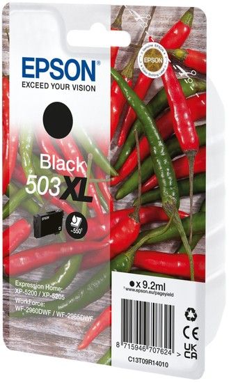 Epson 503XL ink cartridge 1 pc(s) Original High (XL) Yield Black