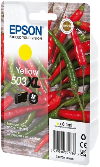 Epson 503XL ink cartridge 1 pc(s) Original High (XL) Yield Yellow