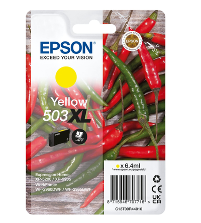 Epson 503XL ink cartridge 1 pc(s) Original High (XL) Yield Yellow