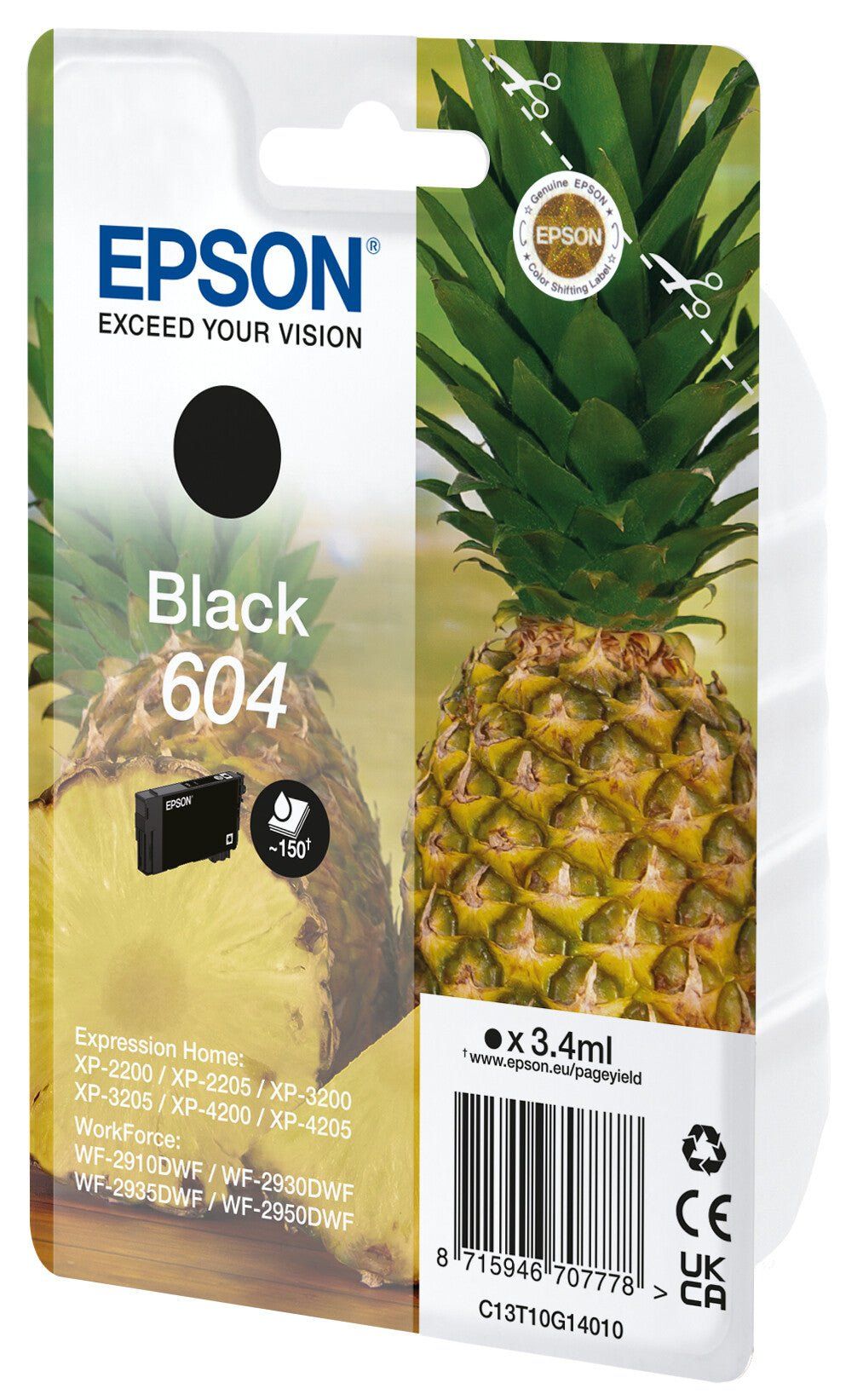 Epson 604 ink cartridge 1 pc(s) Original Black - Image 1