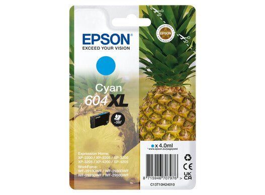 Epson 604XL ink cartridge 1 pc(s) Original High (XL) Yield Cyan