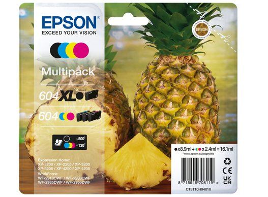 Epson 604XL ink cartridge 4 pc(s) Original High (XL) Yield Black, Cyan, Magenta, Yellow - Image 1