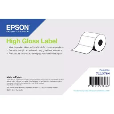 Epson High Gloss Label, Continuous Roll, 203mm x 60m - Thumbnail 2