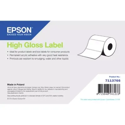 Epson High Gloss Label, Continuous Roll, 102mm x 60m - Thumbnail 3