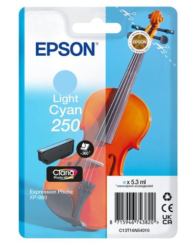 Epson 250 Violin Claria Photo HD ink cartridge 1 pc(s) Original Light Cyan