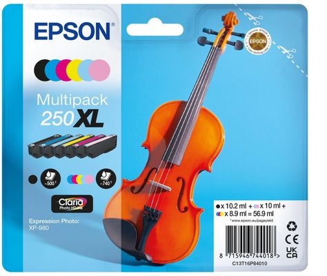 Epson C13T16P84010/250XL Ink cartridge multi pack Bk.C.M.Y.LC.LM high-