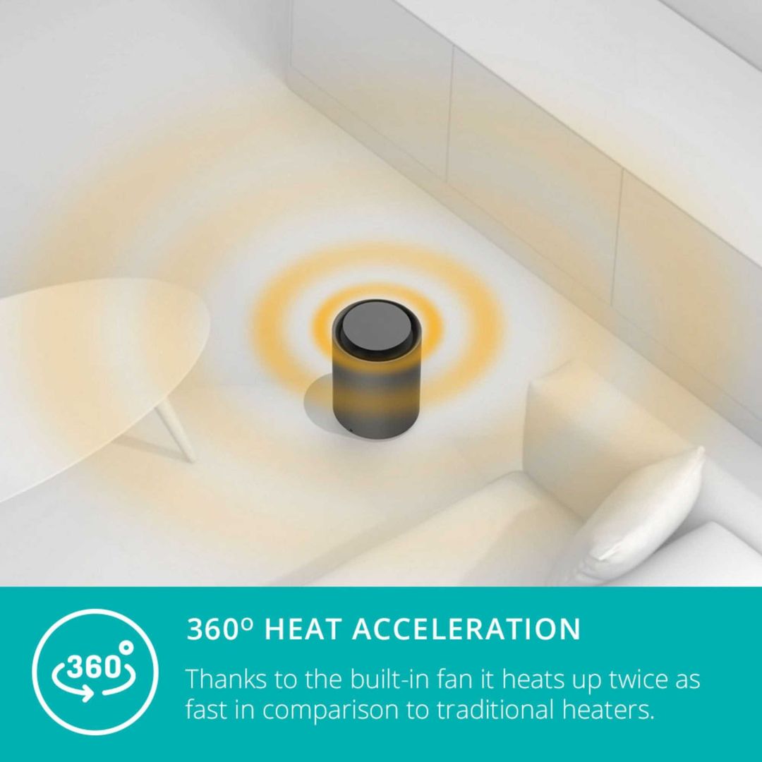 DUUX Threesixty 2 DXCH08UK Portable Smart Heater - White, White - Image 1