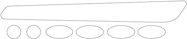 BBB BBP-50 Bikeskin Frame Protectors - Transparent