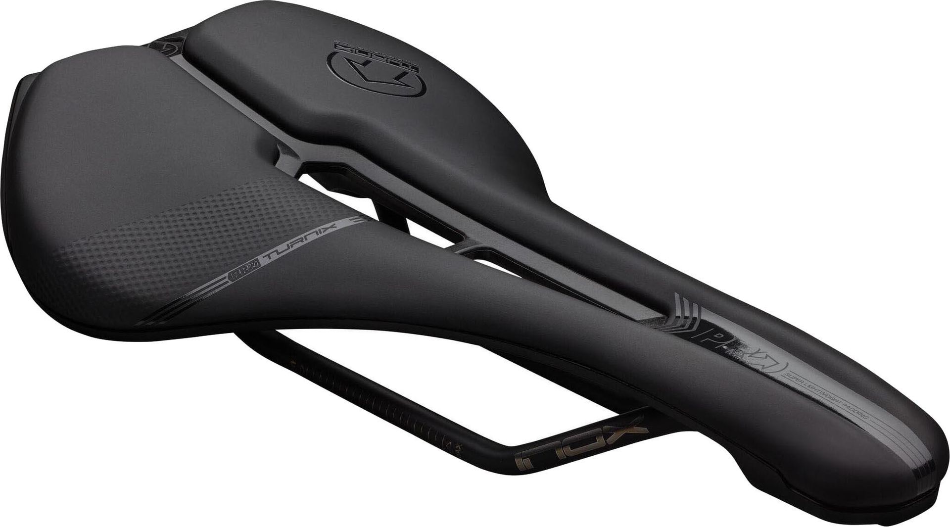Pro Turnix Performance Carbon Base Inox Rail EVA Pad Road Saddle Anatomic Fit - Image 1
