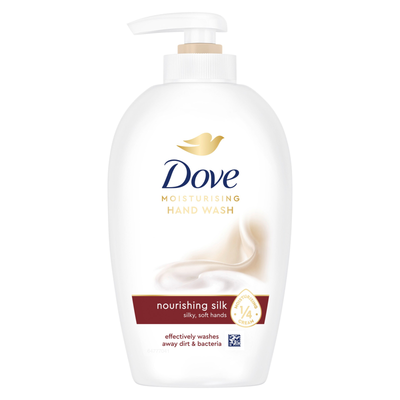 Dove Moisturising 'Hand Wash', Nourishing for Silky Hands, 6x250ml in White - Thumbnail 2