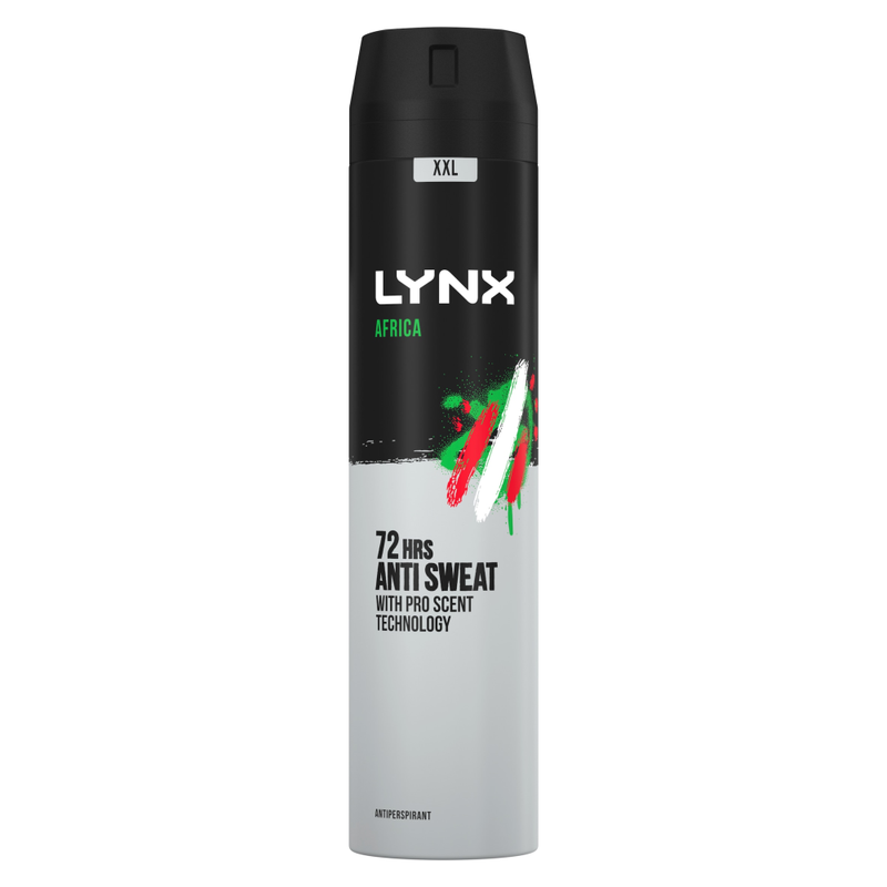 Lynx XXL 72-Hour Sweat Protection Anti-Perspirant Deodorant, 3 or 6 Pack, 250ml - Green / 6cm - Image 1