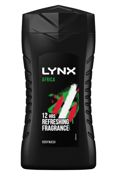 Lynx Energy Boost Shower Gel Body Wash, Africa, 50ml