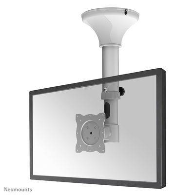 Neomounts FPMA-C025SILVER Monitor/TV mount ceiling 10-30" - h 37-47 cm - tiltable - Thumbnail 2