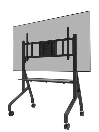 Neomounts FL50-575BL1 TV trolley 65-110" - fast installation - TÜ