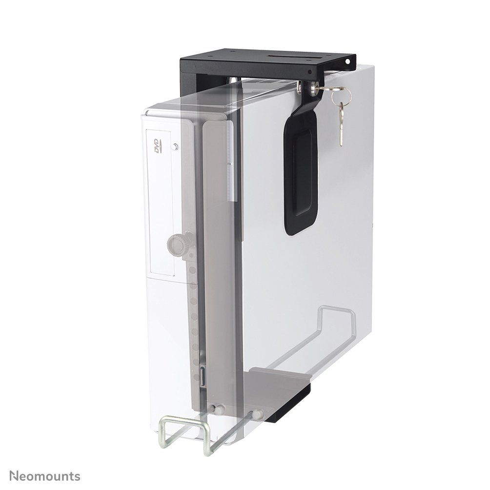 Neomounts CPU-D075BLACK/LK CPU holder - lockable - max 10 kg - universal - Image 1