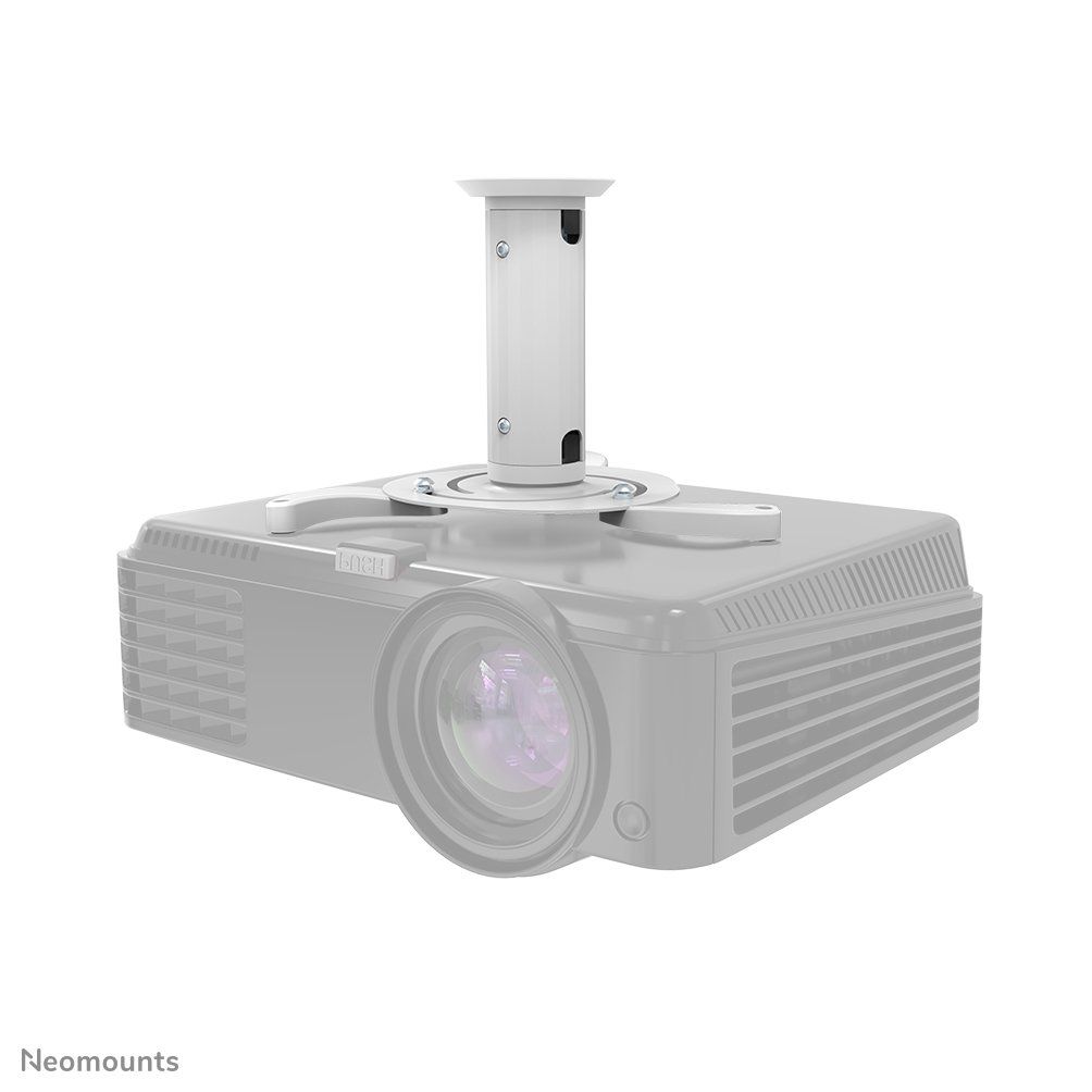 Neomounts BEAMER-C80WHITE Beamer ceiling mount - h 13-20 cm - full motion - Image 1