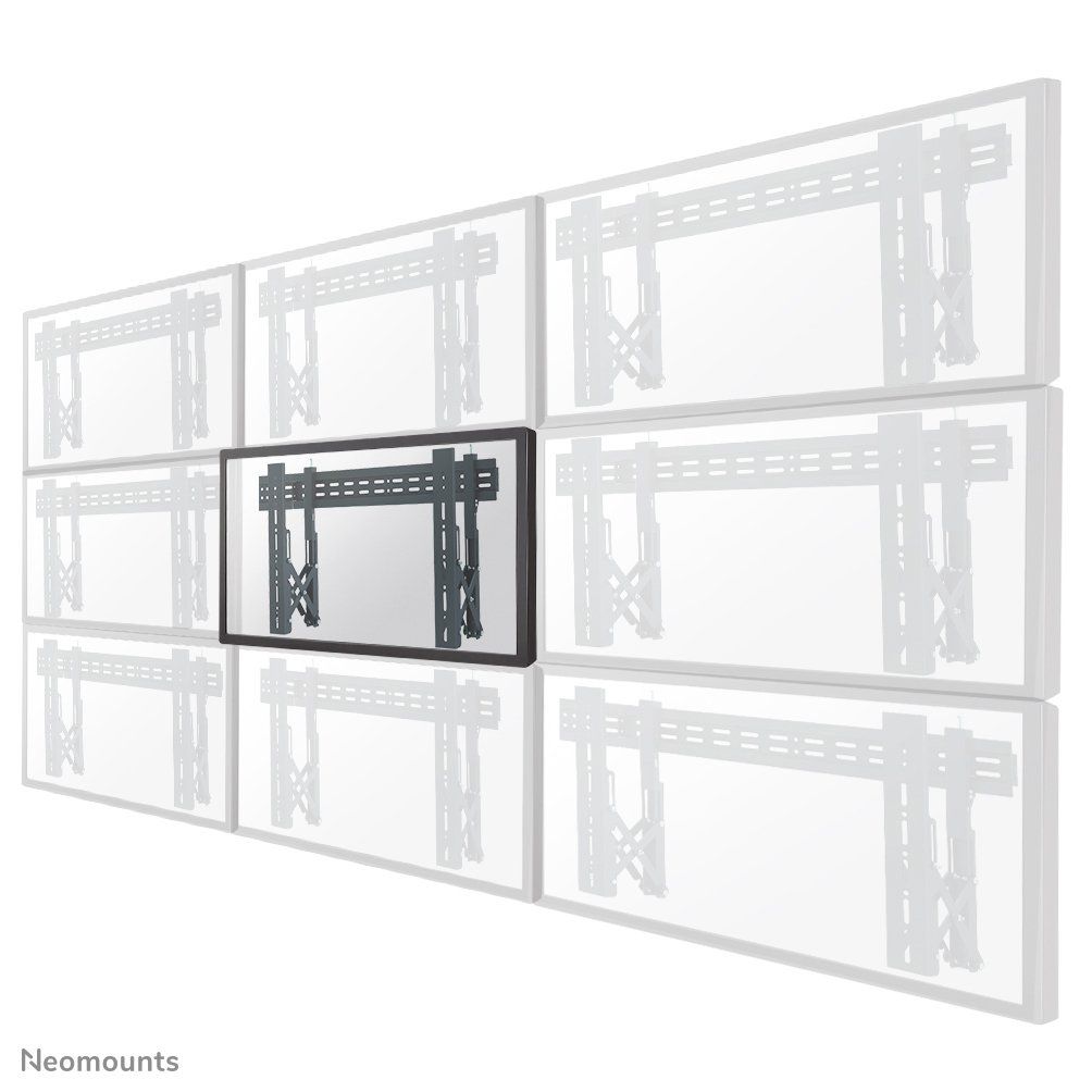 Neomounts LED-VW1000BLACK Videowall wall mount 40-75" - pull-out - max 50 kg - Image 1