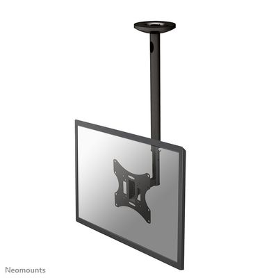 Neomounts FPMA-C060BLACK Monitor/TV mount ceiling 10-40" - h 60-85 cm - Thumbnail 2