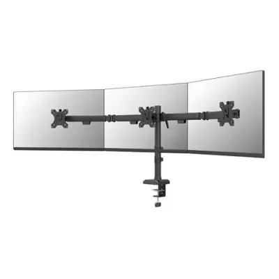 Neomounts DS60-600BL3 Monitor arm 10-27" - Quick-fix - 180°-stop - Thumbnail 2