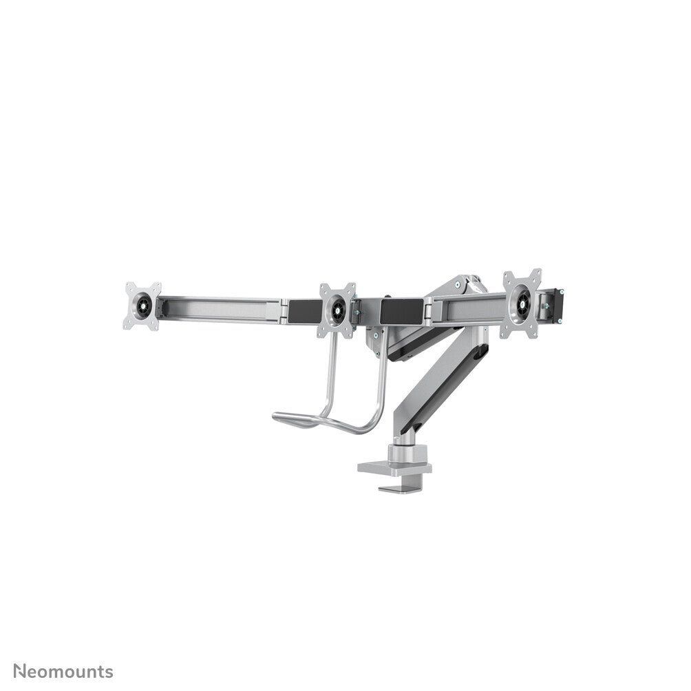 Neomounts NM-D775DX3SILVER Monitor arm 17-27" - gas spring - Topfix - 180°-stop - Image 1