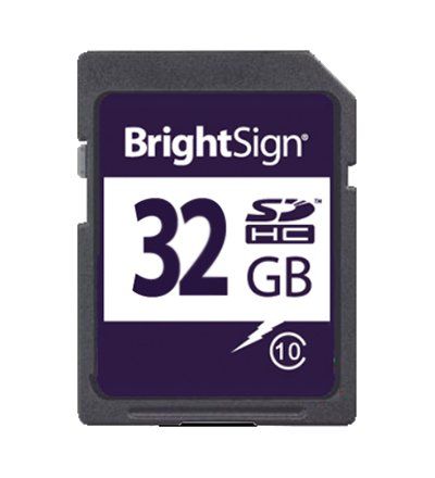 BrightSign 32GB SDHC Class 10 MLC - Thumbnail 2
