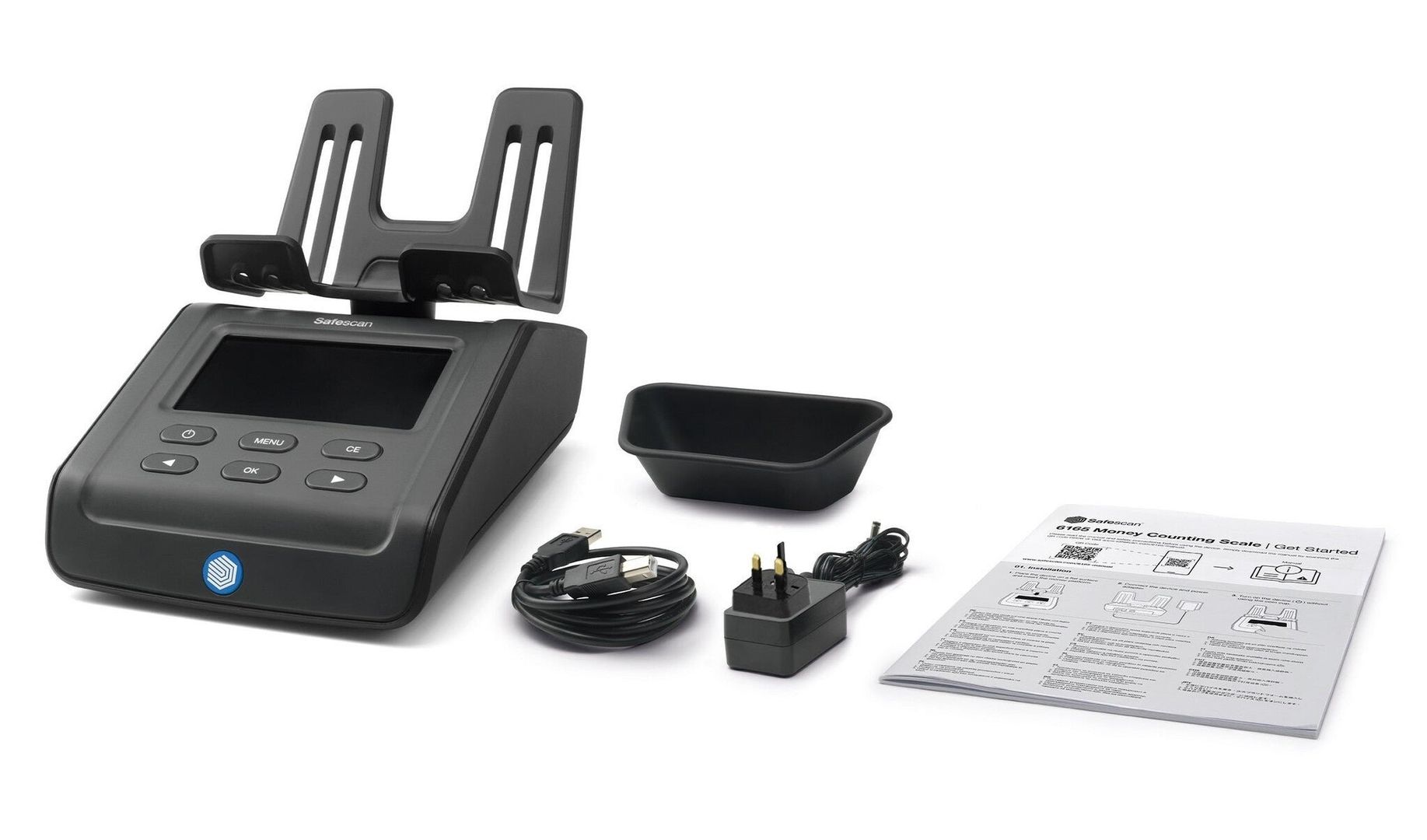 Safescan 6165 G3 Universal counting machine Black - Image 1