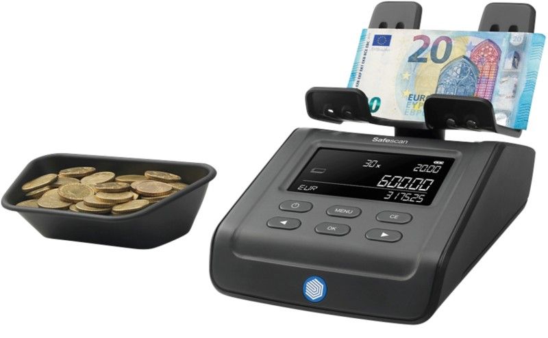 Safescan 6175 Coin counting machine Black - Image 1