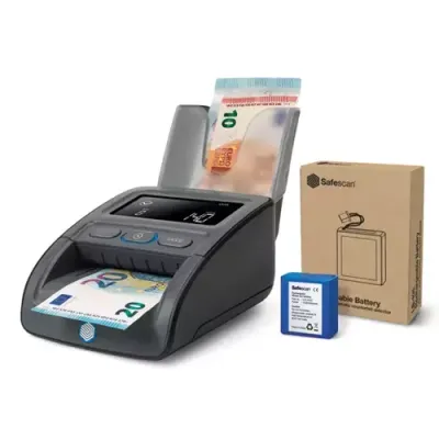 Safescan 155-S Komplett counterfeit bill detector Black - Thumbnail 2