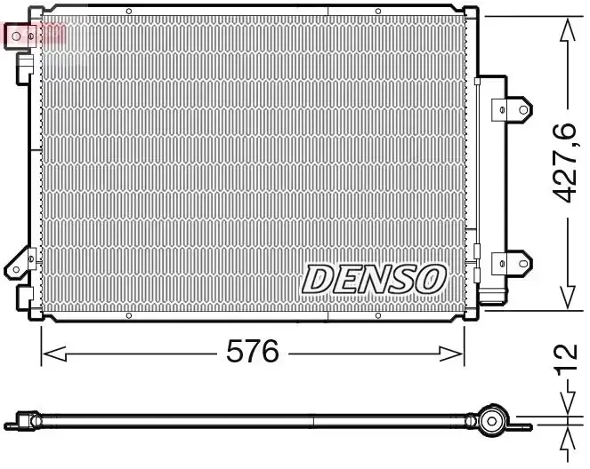 Denso A/c Condenser Suzuki | Dcn47008 | Euro Car Parts - Image 1