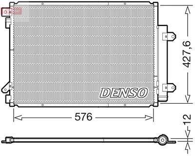 Denso A/c Condenser Suzuki | Dcn47008 | Euro Car Parts - Thumbnail 2