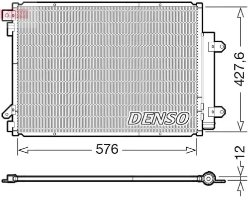 Denso A/c Condenser Suzuki | Dcn47008 | Euro Car Parts